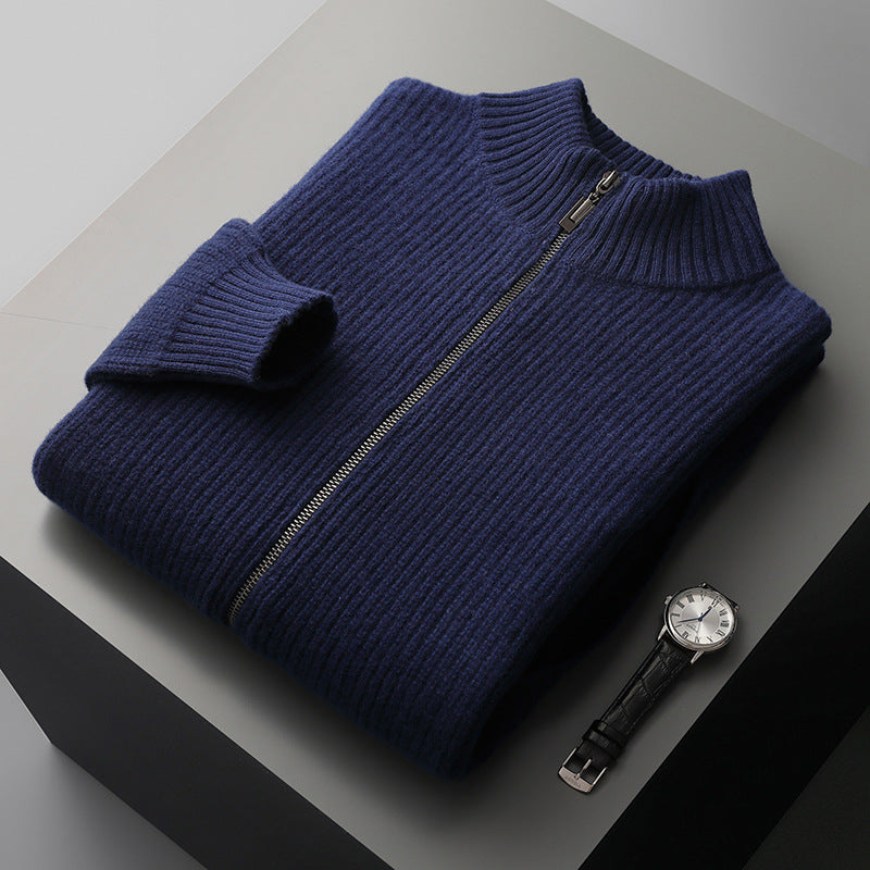 Classic Gents | Stickad cardigan | 100% kashmir