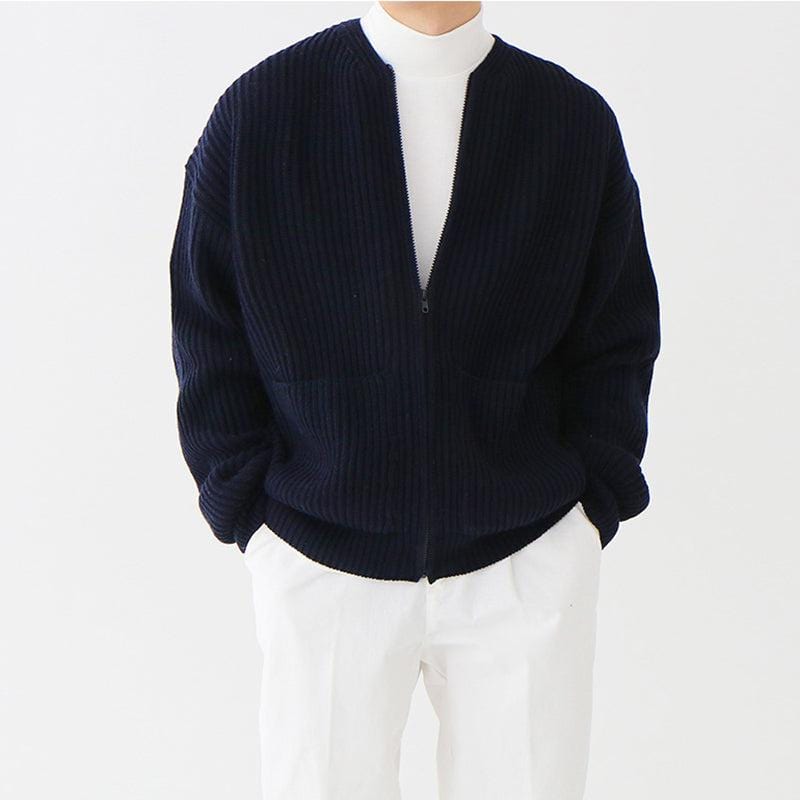 Classic Gents | Old money ribbad cardigan