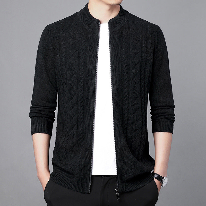 Classic Gents | Cable knit cardigan