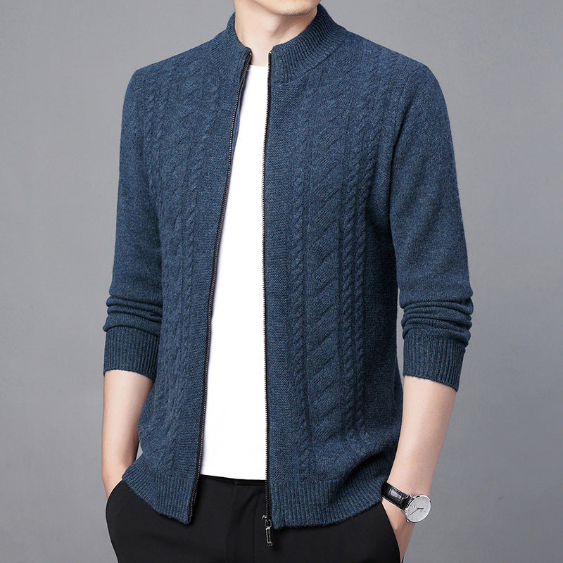 Classic Gents | Cable knit cardigan