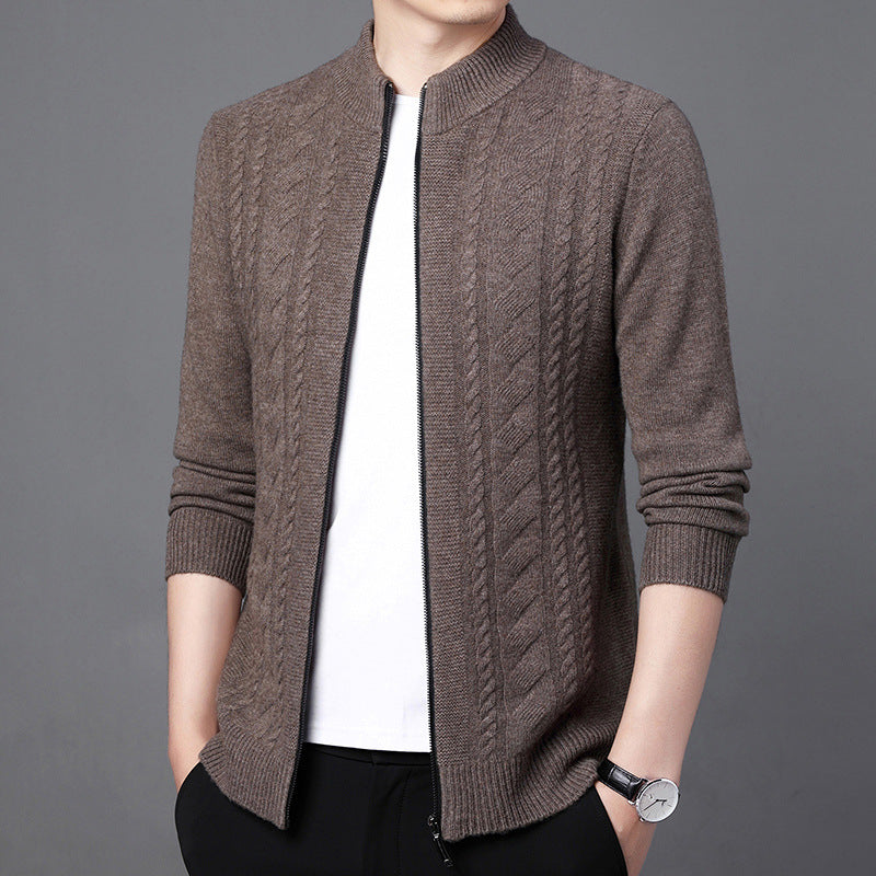 Classic Gents | Cable knit cardigan