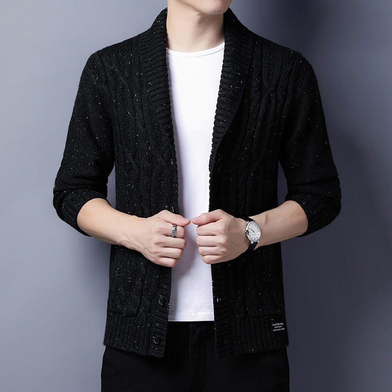 Classic Gents | Cable knit cardigan