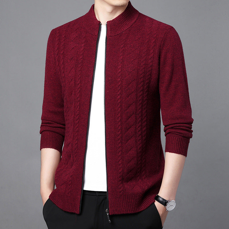 Classic Gents | Cable knit cardigan