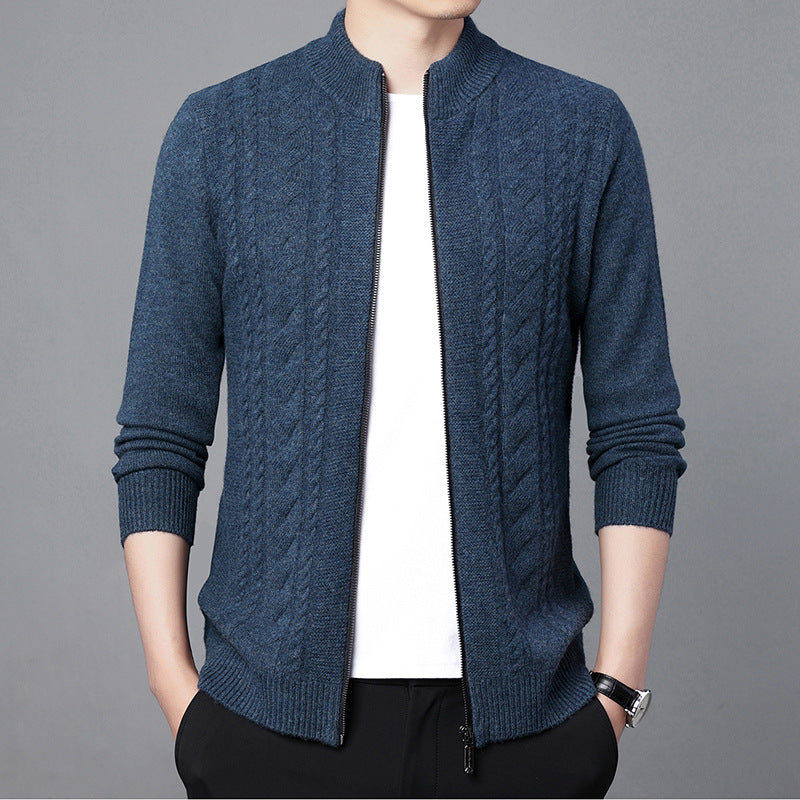 Classic Gents | Cable knit cardigan