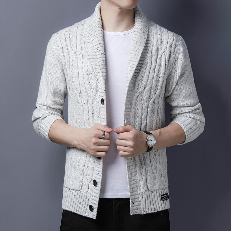 Classic Gents | Cable knit cardigan