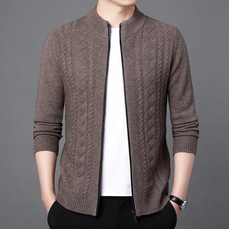 Classic Gents | Cable knit cardigan