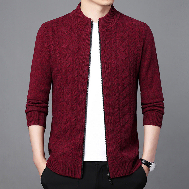 Classic Gents | Cable knit cardigan