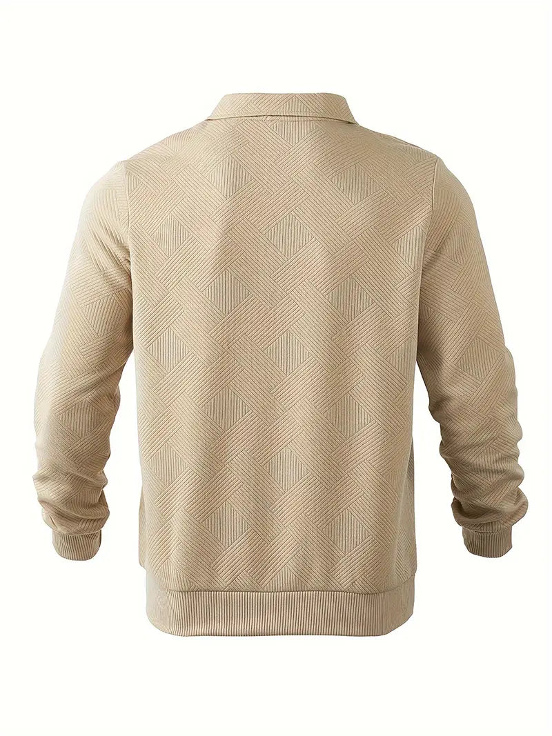 Classic Gents | Old money Zip-Up Sweater